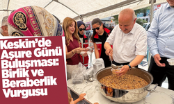 Keskin’de Aşure Günü Buluşması: Birlik ve Beraberlik Vurgusu