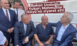Bakan Uraloğlu Yukarı Mahmutlar Köyü’nü ziyaret etti