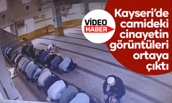 Camideki cinayetin görüntüleri ortaya çıktı