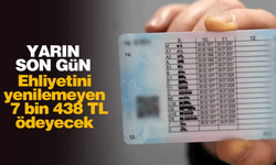 Ehliyet yenilemede son tarih 31 Temmuz 2025! Ücreti 15 TL’den 7 bin 438 TL’ye yükselecek