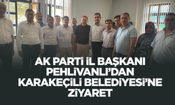 AK Parti İl Başkanı Pehlivanlı’dan Karakeçili Belediyesi’ne Ziyaret