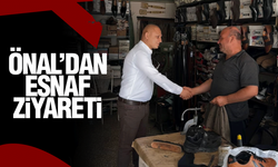 Önal'dan Yaylacık Mahallesi’nde esnaf ziyaretinde