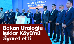 Bakan Uraloğlu, Işıklar Köyü’nde otoyol şantiyesini inceledi