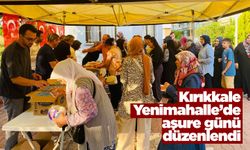 Kırıkkale Yenimahalle’de aşure günü düzenlendi
