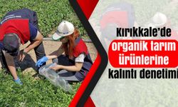 Kırıkkale’de organik tarım ürünlerine kalıntı denetimi