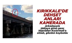 Köprü üzerinden Kızılırmak’a atlayan genç kayboldu