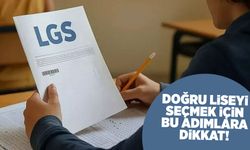 LGS 2025 Tercih Dönemi Başlıyor: Doğru Liseyi Seçmek İçin Bu Adımlara Dikkat!