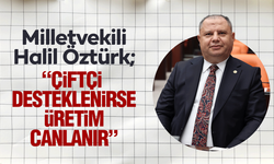 MHP'li Öztürk: "Çiftçi Desteklenirse Üretim Canlanır"
