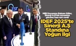 Milli Savunma Bakanı Güler, Sinerji A.Ş’nin savunma gücüne tam not verdi
