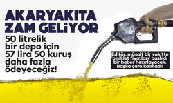 Motorine Zam Geliyor! Bir depo, artık 57 lira daha pahalıya dolacak!