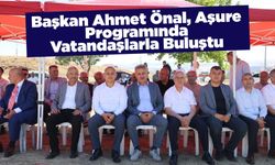 Başkan Ahmet Önal, Aşure Programında Vatandaşlarla Buluştu