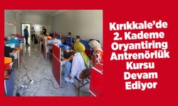 Kırıkkale’de 2. Kademe Oryantiring Antrenörlük Kursu Devam Ediyor