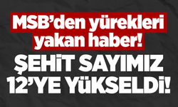 Pençe-Kilit Harekatı’nda şehit sayısı 12’ye yükseldi