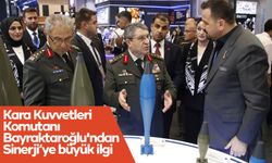 Kara Kuvvetleri Komutanı Bayraktaroğlu'ndan Sinerji’ye büyük ilgi