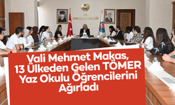 Vali Mehmet Makas, 13 Ülkeden Gelen TÖMER Yaz Okulu Öğrencilerini Ağırladı