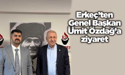 Zafer Partisi İl Başkanı Erkeç’ten Genel Başkan Özdağ’a ziyaret
