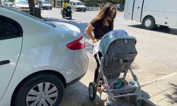 Engelli ve bebek arabası geçişine saygısız park