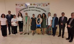 Hekimler ve birim çalışanlarına teşekkür belgesi