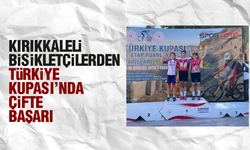 Kırıkkaleli bisikletçilerden Türkiye Kupası’nda çifte başarı
