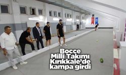 Bocce Milli Takımı Kırıkkale’de kampa girdi