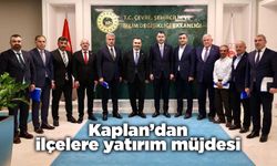 Kaplan’dan Kırıkkale’nin ilçelerine yatırım müjdesi