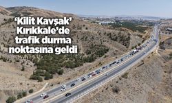 ‘Kilit Kavşak’ Kırıkkale’de trafik durma noktasına geldi