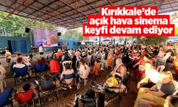 Kırıkkale’de açık hava sinema keyfi devam ediyor
