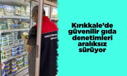 Kırıkkale’de güvenilir gıda denetimleri aralıksız sürüyor