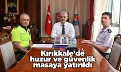 Kırıkkale’de huzur ve güvenlik masaya yatırıldı