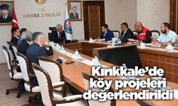 Kırıkkale’de köy projeleri değerlendirildi
