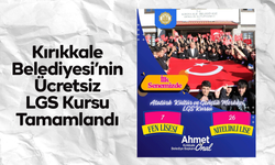 Kırıkkale Belediyesi’nin Ücretsiz LGS Kursu Tamamlandı