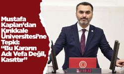 Mustafa Kaplan’dan Kırıkkale Üniversitesi’ne Tepki: “Bu Kararın Adı Vefa Değil, Kasıttır”