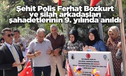 Şehit Polis Ferhat Bozkurt ve silah arkadaşları şahadetlerinin 9. yılında anıldı