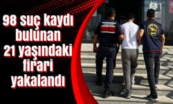 98 suç kaydı bulunan 21 yaşındaki firari yakalandı