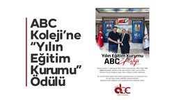 ABC Koleji’ne “Yılın Eğitim Kurumu” Ödülü