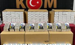 202 bin kaçak makaron ele geçirildi