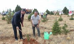 İlköğretim Haftası’nda fidanlar toprakla buluşturuldu