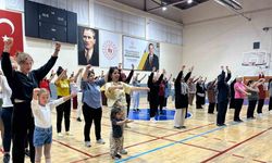 Karaman’da Halk Sağlığı Haftası’nda pilates etkinliği