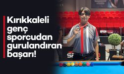 Kırıkkaleli Sporcu Bilal Çelik’ten Türkiye Üçüncülüğü