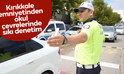 Kırıkkale emniyetinden okul çevrelerinde sıkı denetim