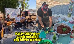 KAP-DER’den canlı müzikli çiğ köfte partisi