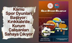 Kamu Spor Oyunları Başlıyor: Kırıkkale’de Kurum Çalışanları Sahaya Çıkıyor