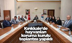 Kırıkkale’de il hayvanları koruma kurulu toplantısı yapıldı