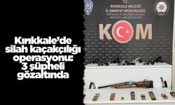 Kırıkkale’de silah kaçakçılığı operasyonu: 3 şüpheli gözaltında