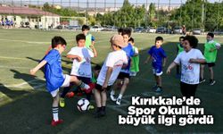 Kırıkkale’de Spor Okulları büyük ilgi gördü