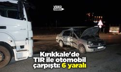 Kırıkkale'de TIR ile otomobil çarpıştı: 6 yaralı
