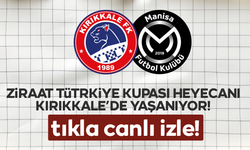Kırıkkale FK - Manisa FK maçı başladı! CANLI YAYIN!
