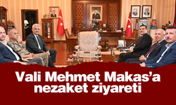 Vali Mehmet Makas’a nezaket ziyareti