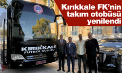 Kırıkkale FK’nin takım otobüsü yenilendi