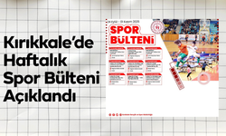 Kırıkkale’de Haftalık Spor Bülteni Açıklandı